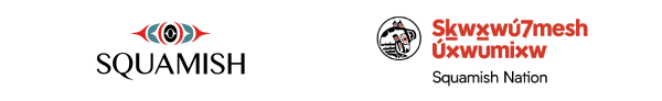 Squamish Nation and District of Squamish logos